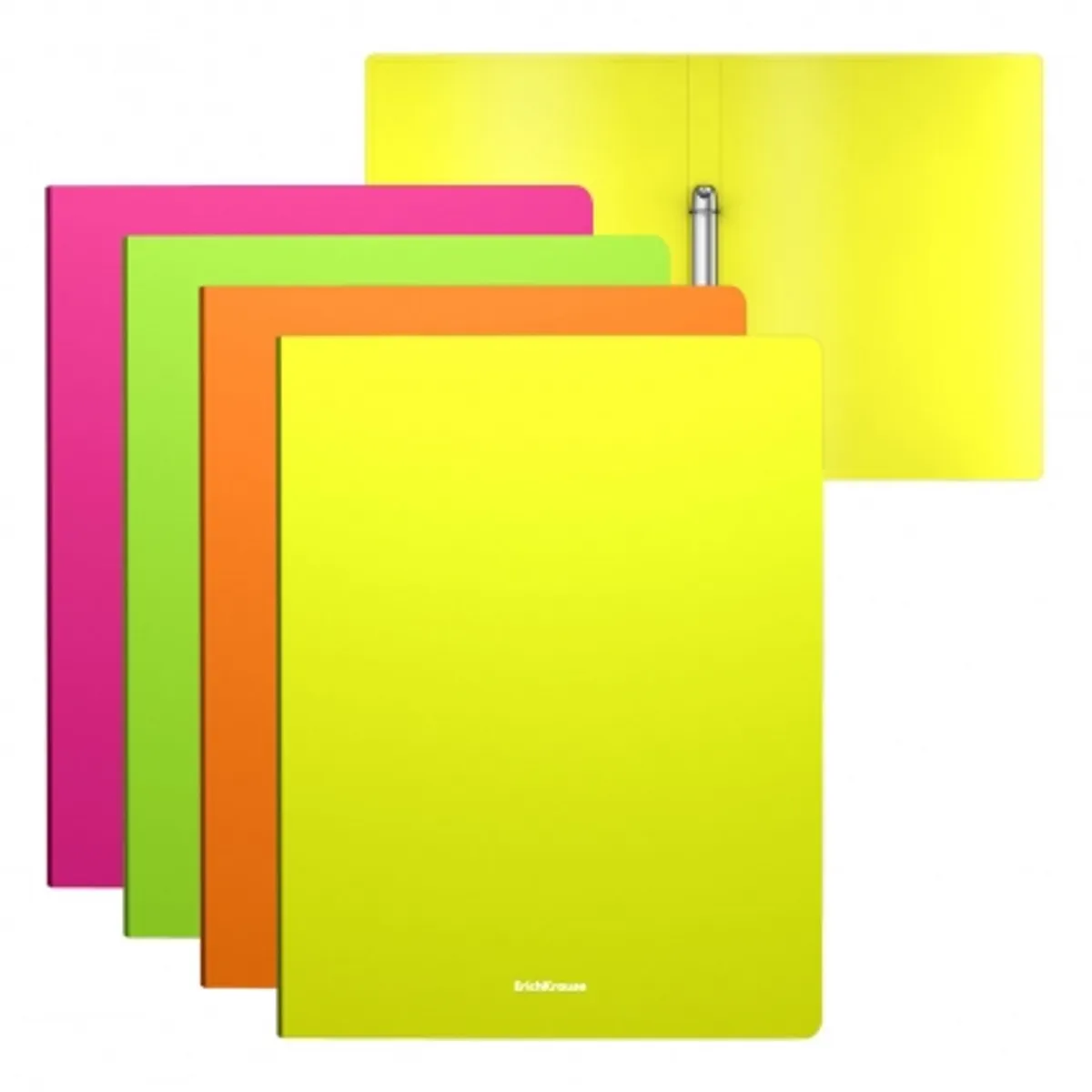 Класьор ErichKrause® Neon с 2 ринга, 35 мм, А4