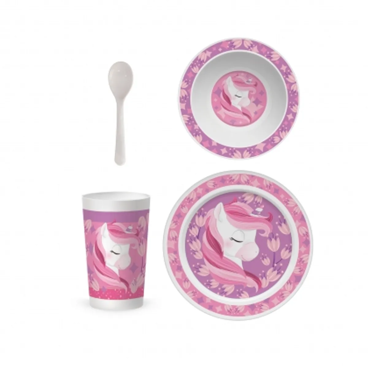 Комплект за хранене S-COOL Unicorn, снимка 2
