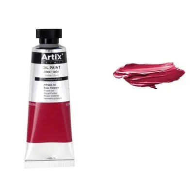 Корица на „Маслена боя MP Artix 50 ml, ТЪМНО ЧЕРВЕН“