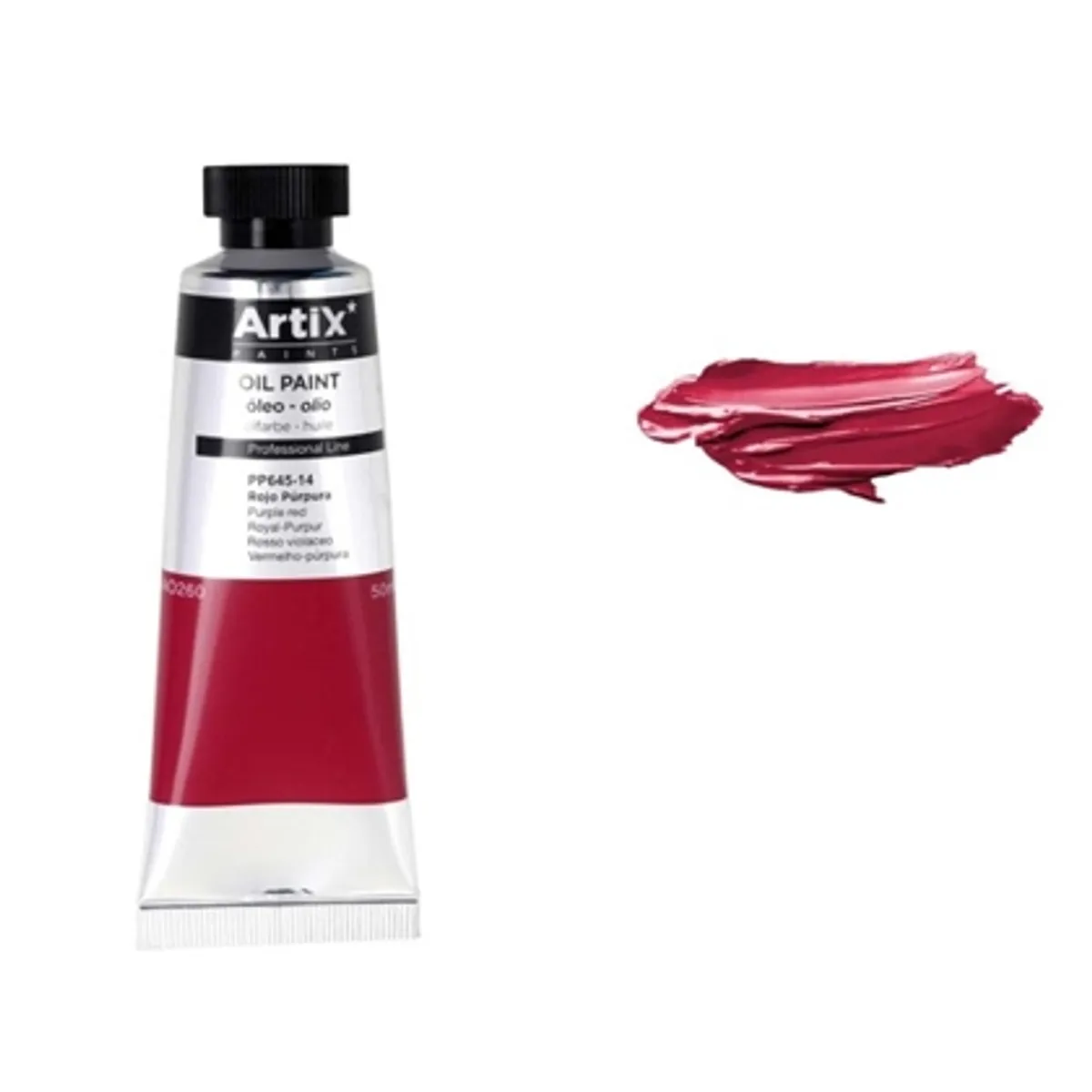 Маслена боя MP Artix 50 ml, ТЪМНО ЧЕРВЕН, снимка 1