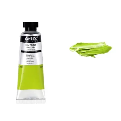 Корица на „Маслена боя MP Artix 50 ml, СВЕТЛО ЗЕЛЕН“