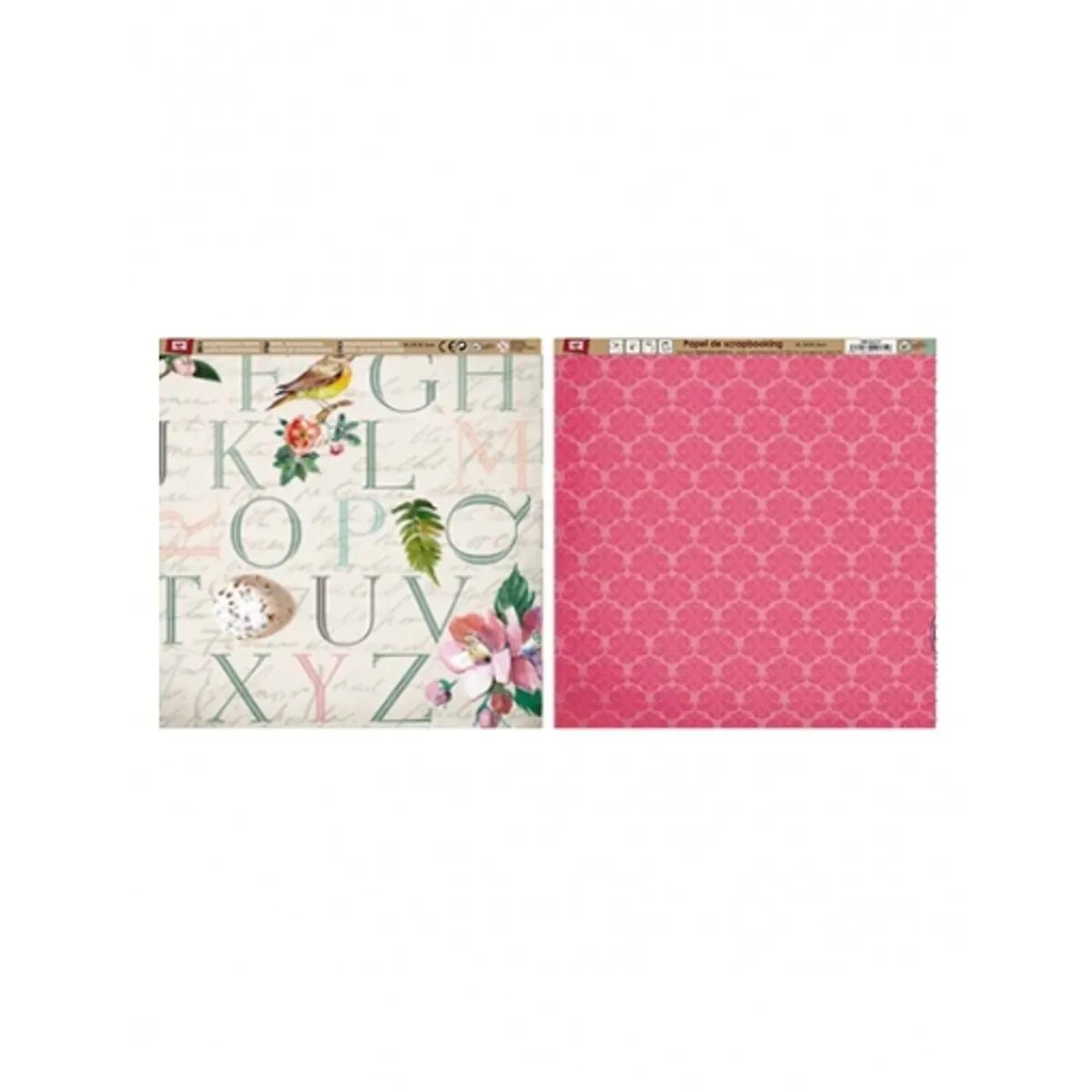 Скрапбук картон двулицев 30x30cm PD103-70