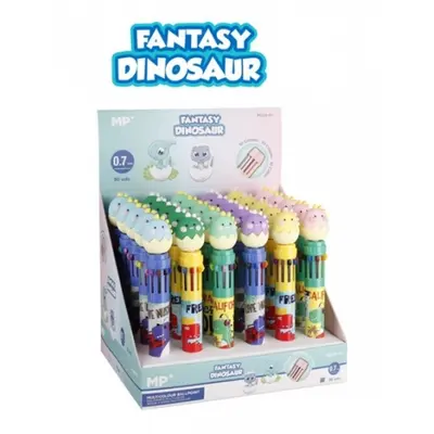 Корица на „Автоматична химикалка MP FANTASY 10 цвята, 0.7 mm - PE253-07“