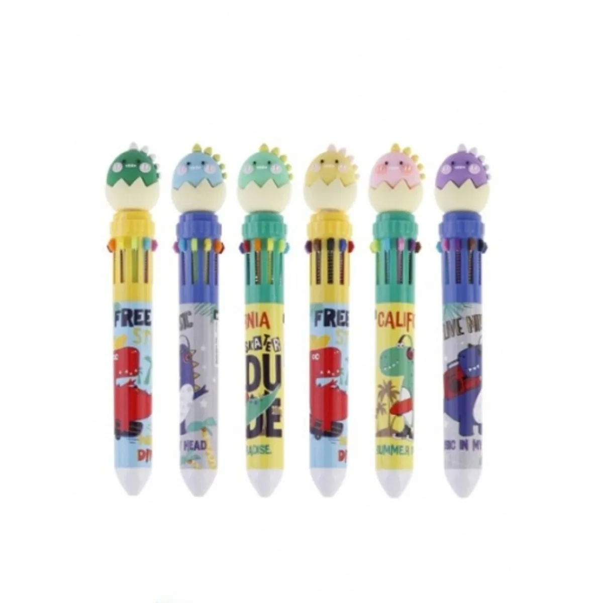 Автоматична химикалка MP FANTASY 10 цвята, 0.7 mm - PE253-07, снимка 2