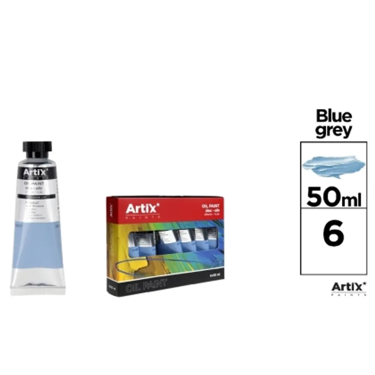 Маслена боя MP Artix 50 ml, СИВОСИН, снимка 2