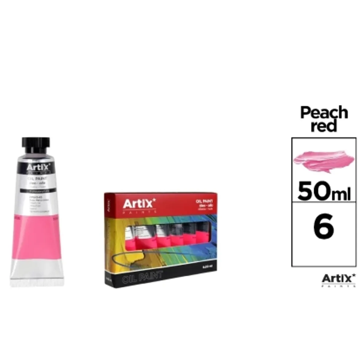 Маслена боя MP Artix 50 ml, РОЗОВ, снимка 2