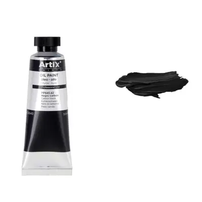 Корица на „Маслена боя MP Artix 50 ml, ЧЕРЕН“