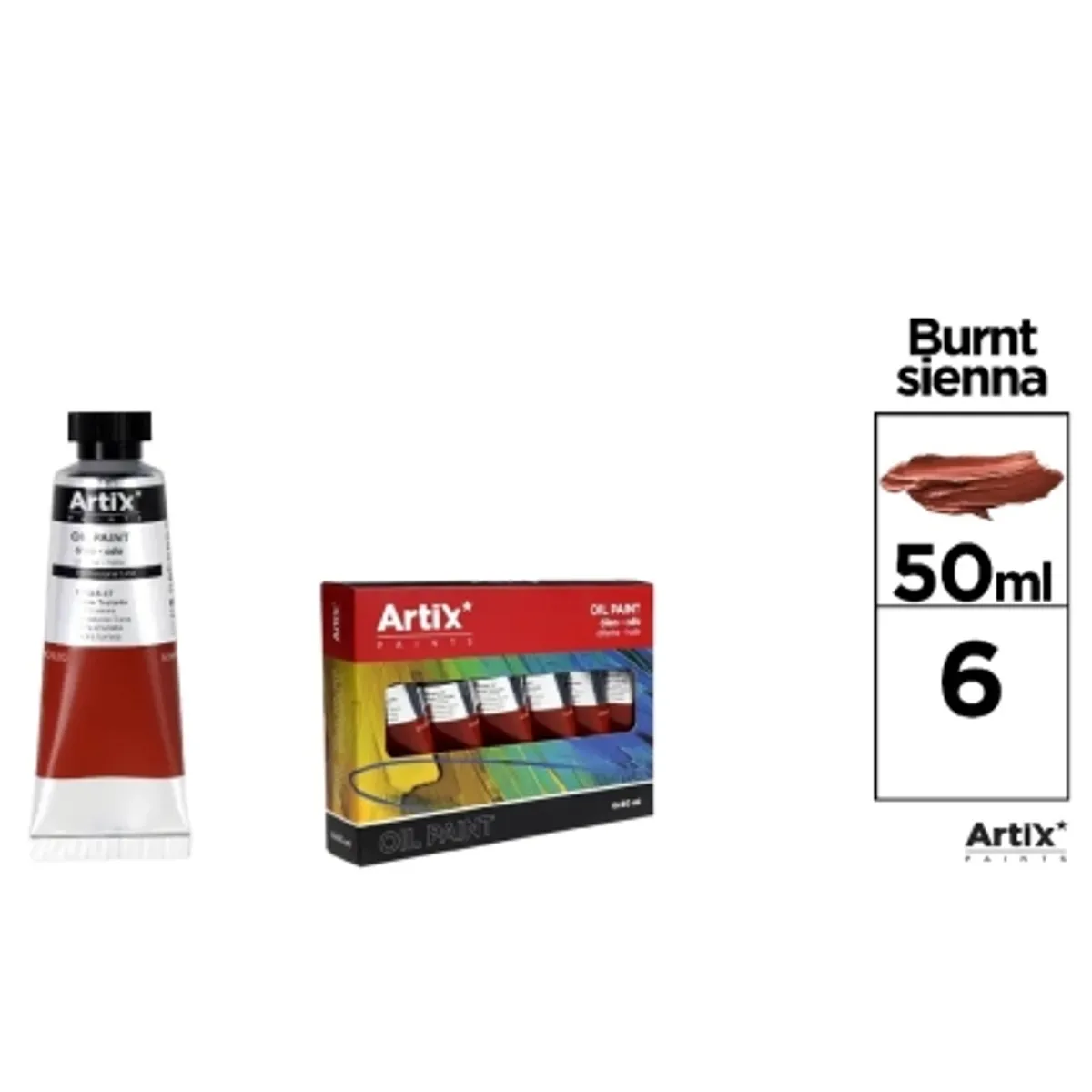 Маслена боя MP Artix 50 ml, ROASTED, снимка 2