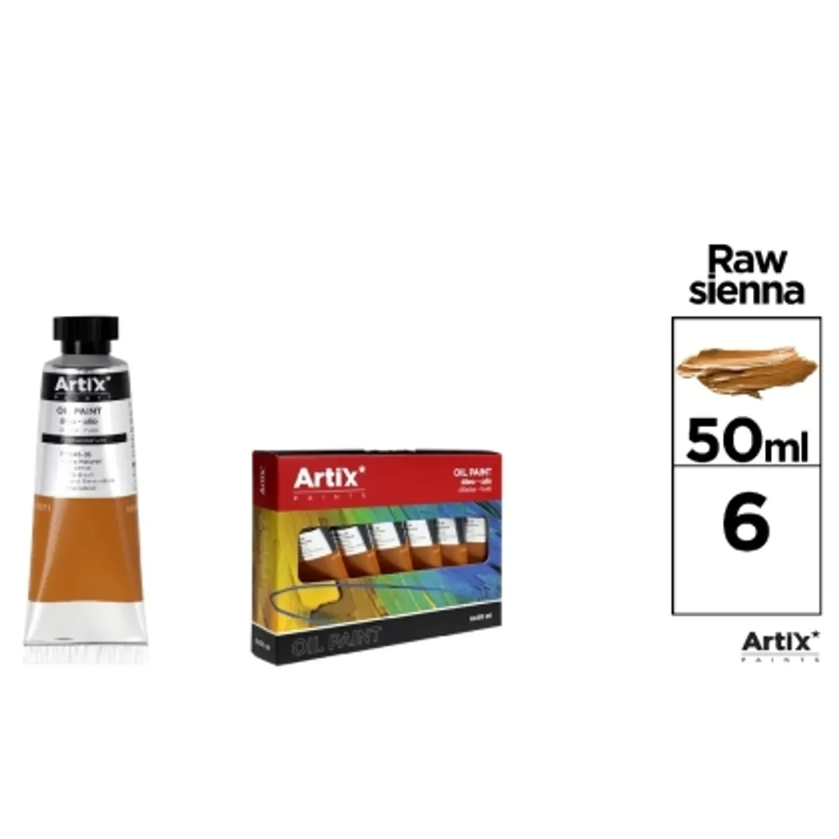 Маслена боя MP Artix 50 ml, NATURAL, снимка 2