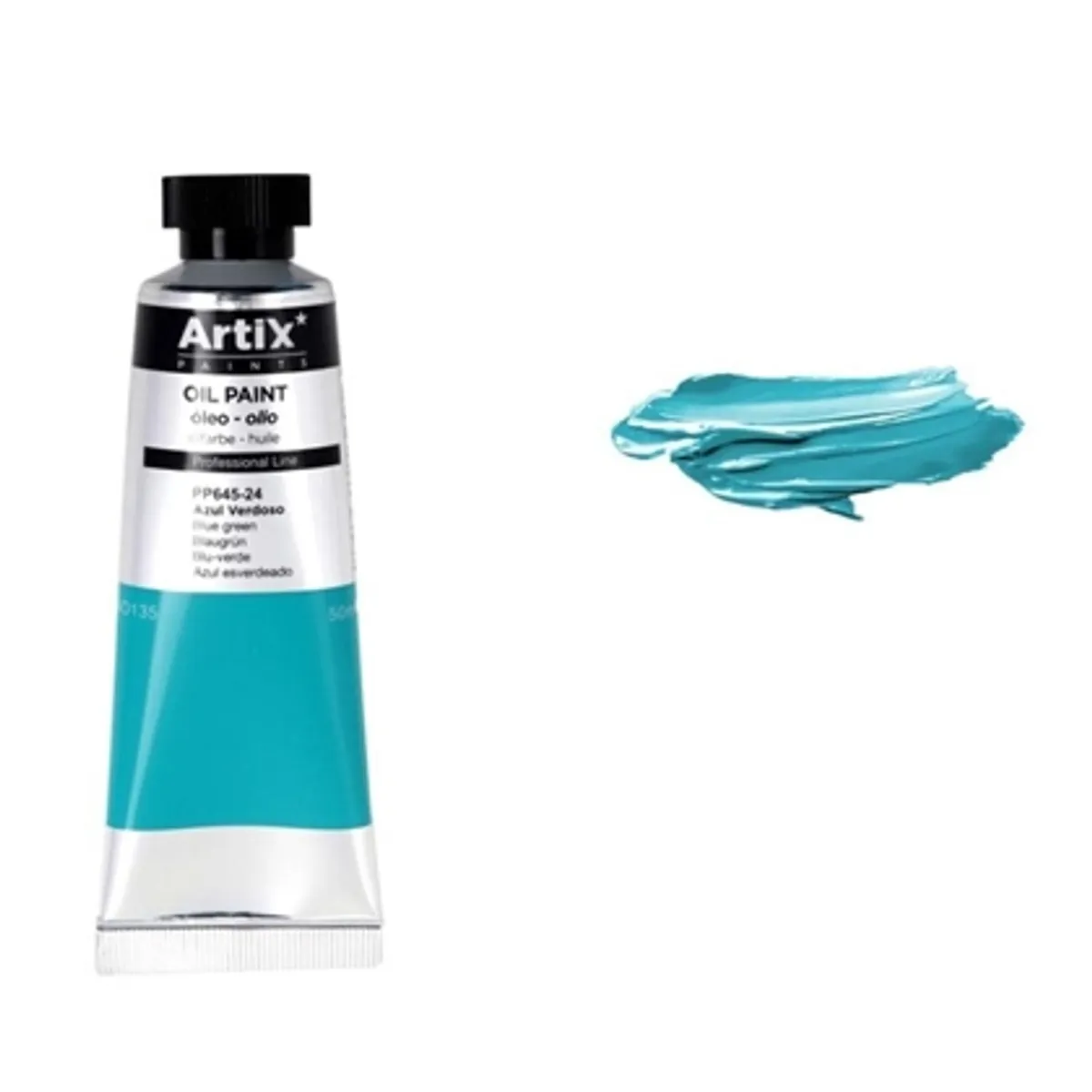 Маслена боя MP Artix 50 ml, ЗЕЛЕНО СИН, снимка 1