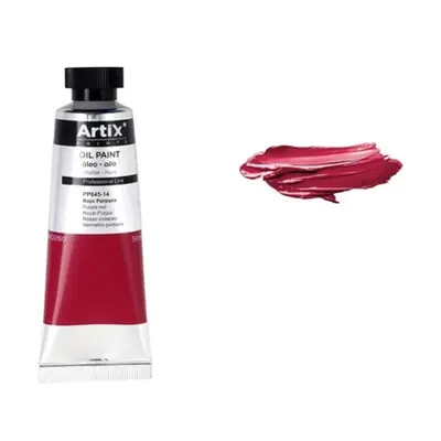 Корица на „Маслена боя MP Artix 50 ml, ПУРПУРНО ЧЕРВЕНО“