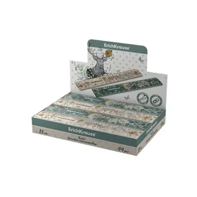 Корица на „Пластмасова линия ErichKrause® Natural Life mix, 15 см (в дисплей 44 бр.)"