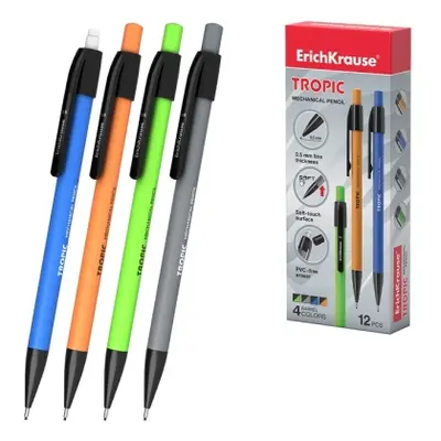 Корица на „Aвтoматичен молив ErichKrause® Tropic 0.5 mm, HB /в кутия 12 бр./"