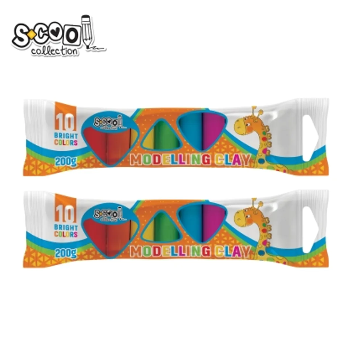 Пластилин S-COOL 10 цвята