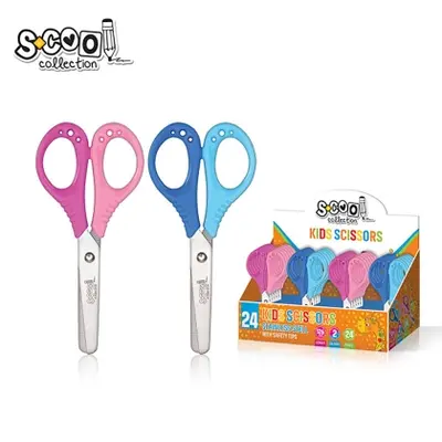 Корица на „Детска ножица S-COOL 13 cm, 2 различни цвята“