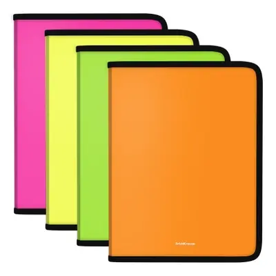 Корица на „Папка с цип ErichKrause® Diagonal Neon A4“