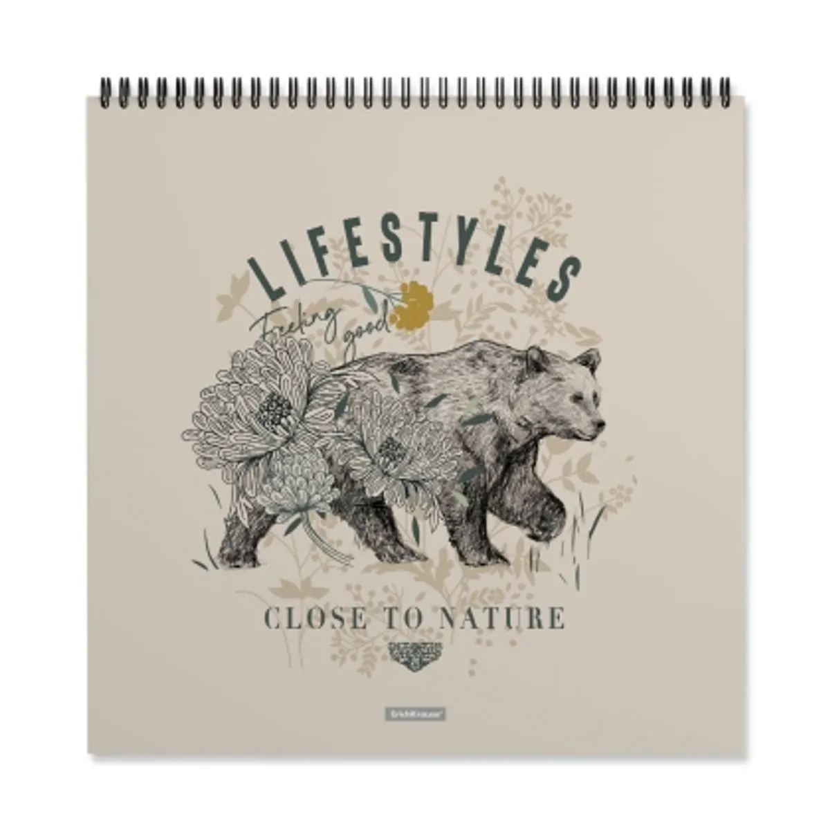 Скицник ErichKrause® Natural Life, 40 листа — снимка 1