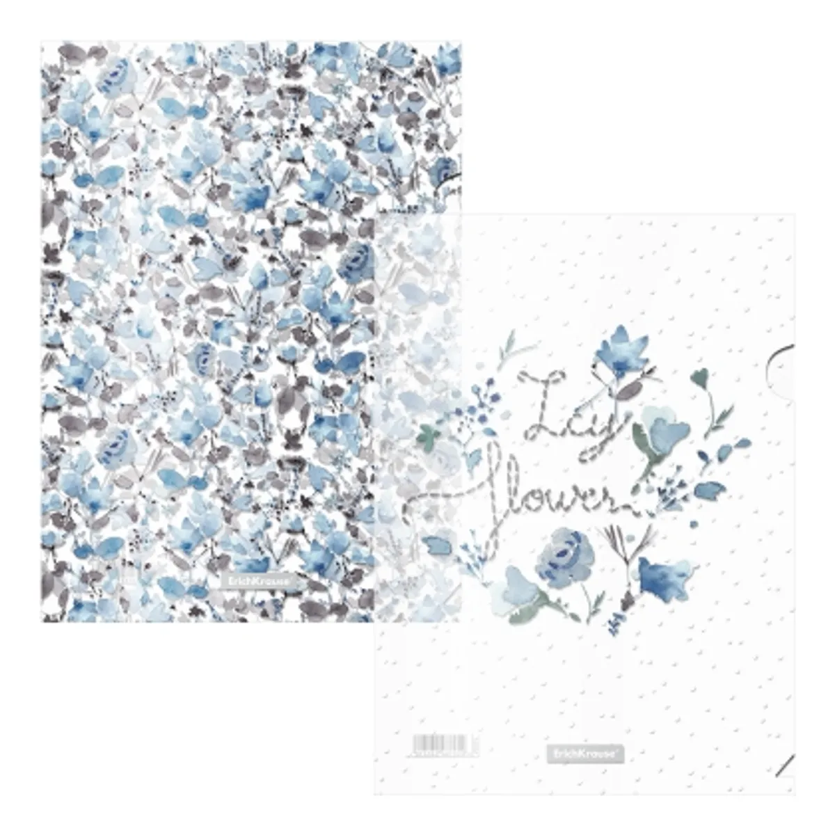 Папка L Образна ErichKrause® Frozen Beauty, 4 бр. комплект, А4