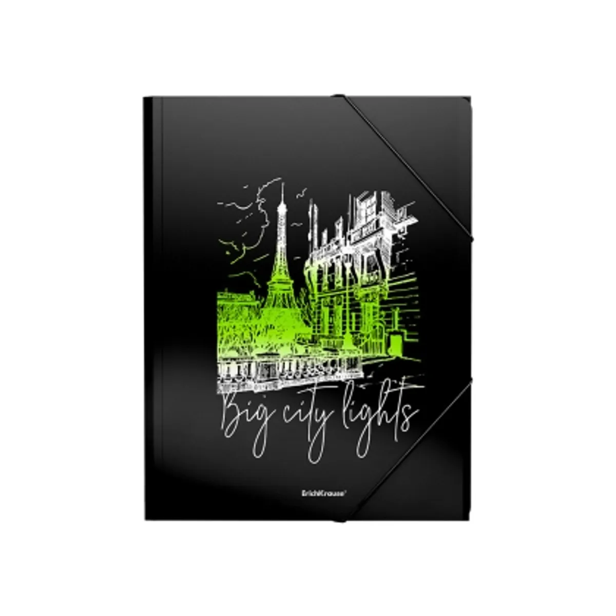 Папка с ластик ErichKrause® Night Lights, А4, снимка 5