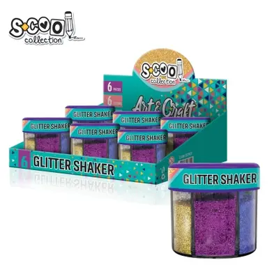 Корица на „Брокат S-COOL за декорация, крафт Glitter Shaker, за смесване"