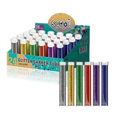 Корица на „Брокат S-COOL за декорация, крафт Glitter Shaker Tube"