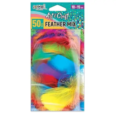 Корица на „Декоративни пера S-COOL микс, 50 бр."