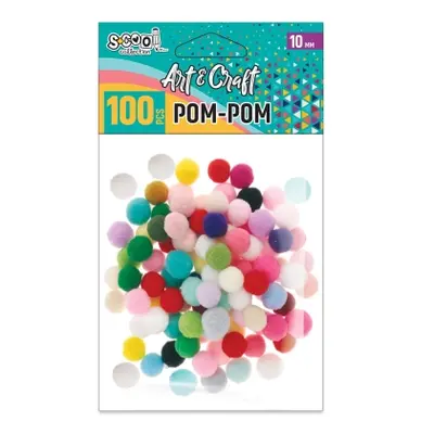 Корица на „Помпони S-COOL за декорация, 100 бр."