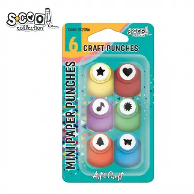 Корица на „Крафт перфоратори S-COOL Art&Craft, 6 бр. в блистер"