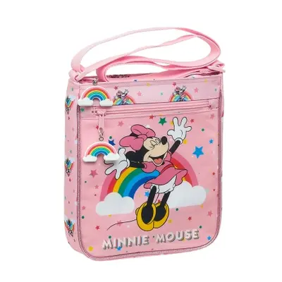 Корица на „Детска чанта за през рамо SAFTA® Minnie Mouse "Rainbow""