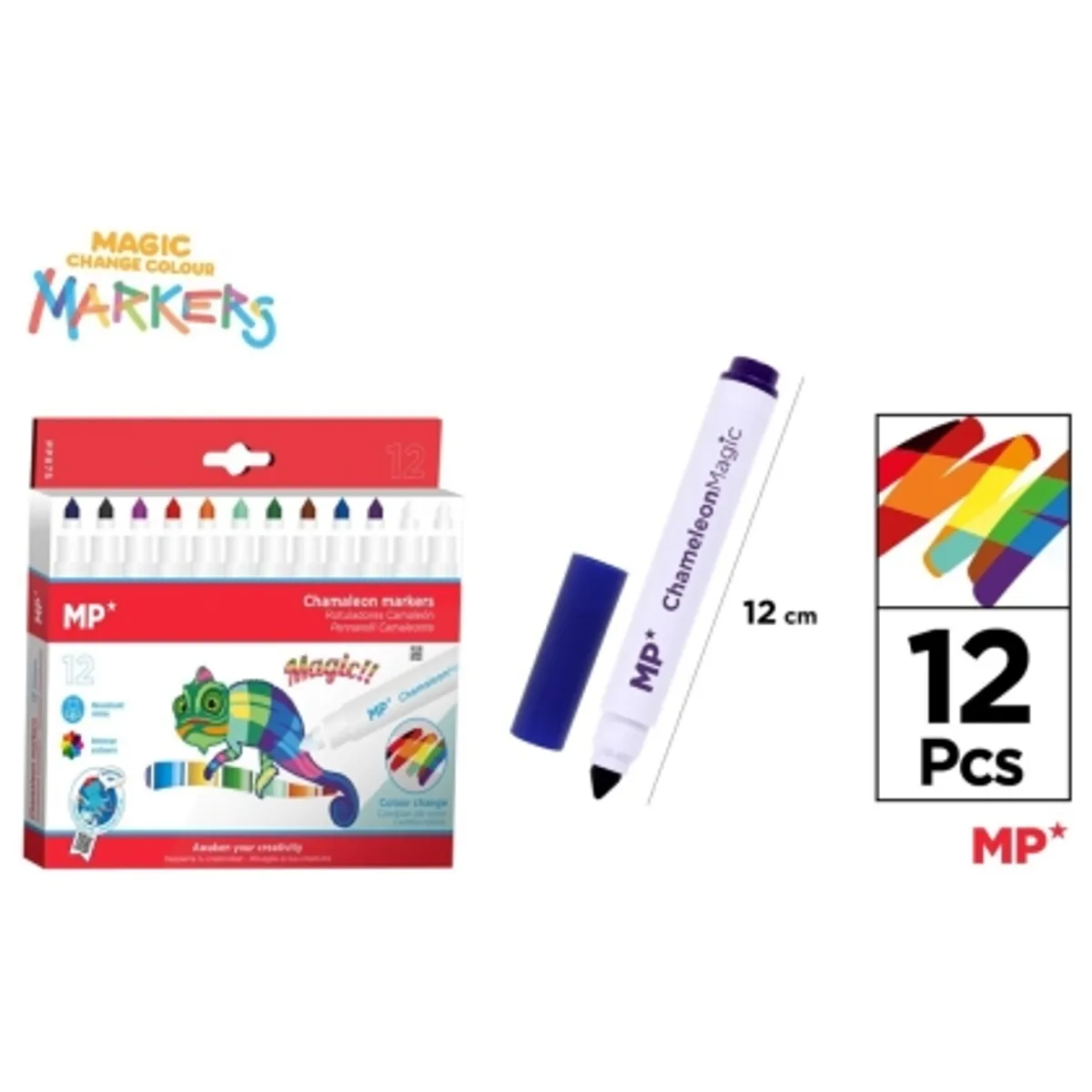 MP Mагически маркери 12 цвята