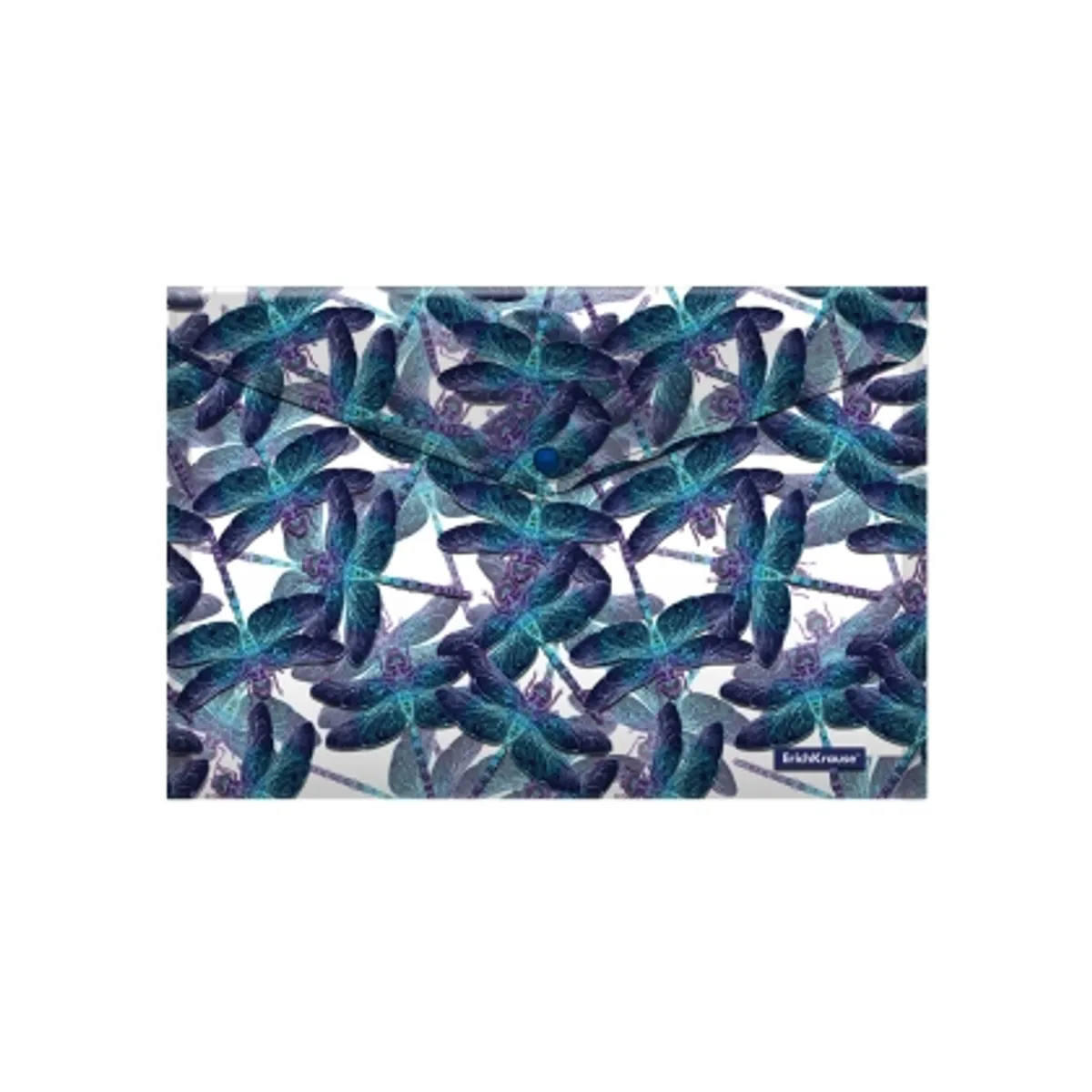 Папка с копче ErichKrause® Neon Dragonflies А4