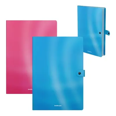 Корица на „Папка с копче ErichKrause® Glossy Bubble Gum с 3 джоба, Ароматизирана, A4“