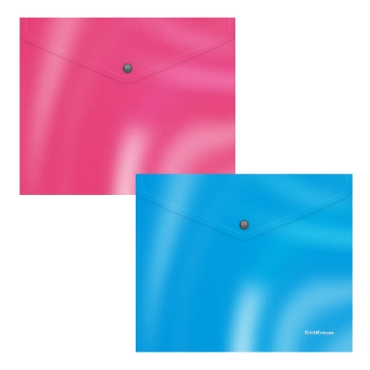 Папка с копче ErichKrause® Glossy Bubble Gum, ароматизирана B5, 4 бр. микс