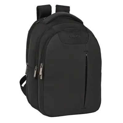 Корица на „Раница SAFTA® BUSINESS "BLACK" за лаптоп 15.6’& 14,1’+ TAB 9.7’+USB“