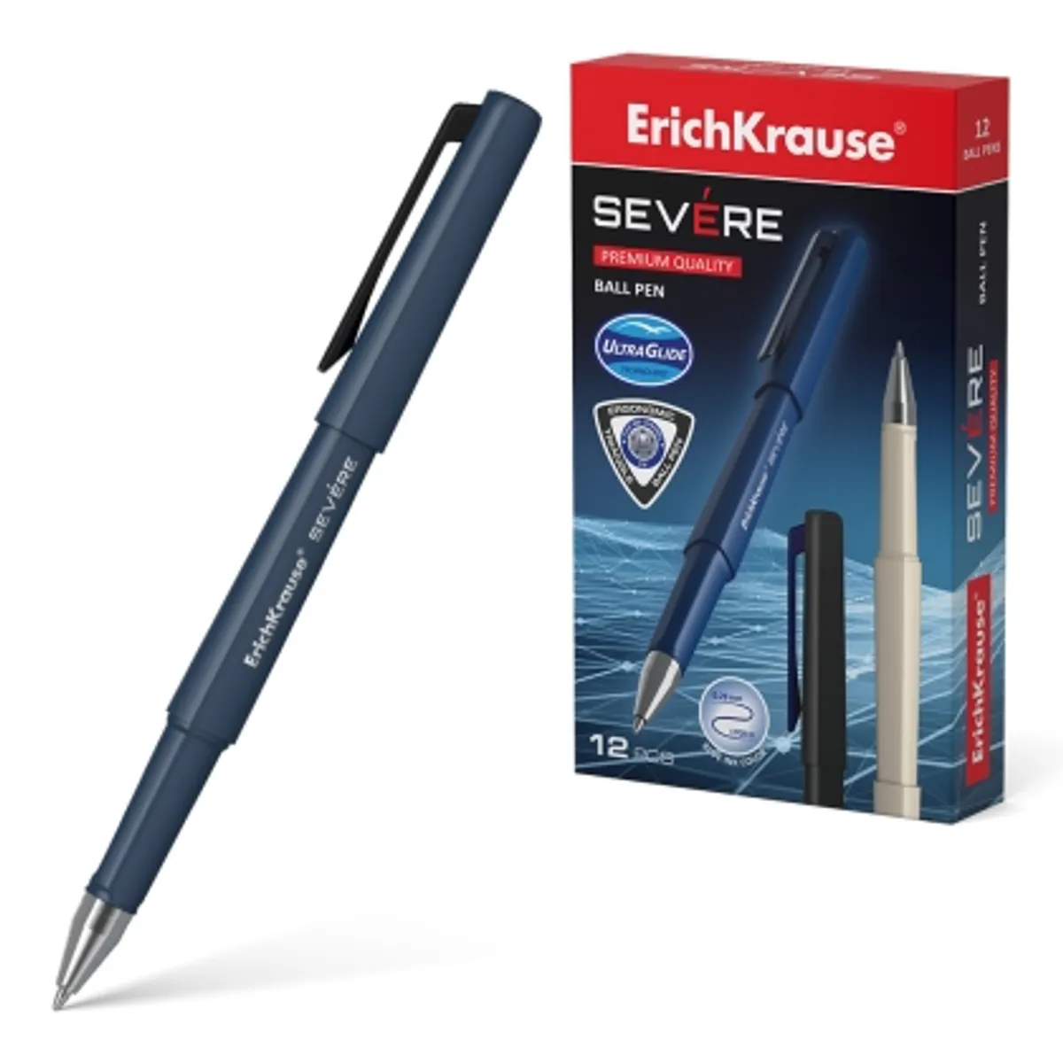 Химикалка ErichKrause® Severe Stick Classic, 0.7 mm, снимка 1