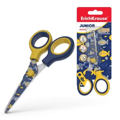 Корица на „Ножица ErichKrause Junior® Decor Submarine, 13 см“