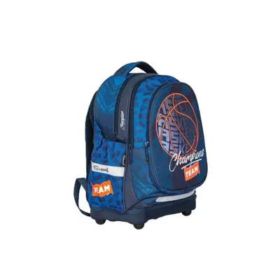 Корица на „Анатомична раница S-COOL BASKETBALL, с твърдо дъно, 24L"