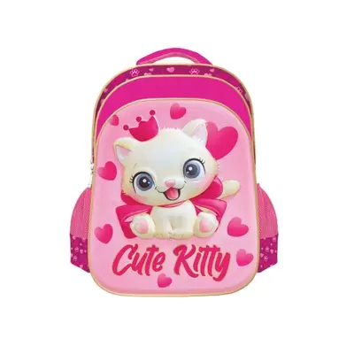 Корица на „Анатомична раница S-COOL Cute Kitty, 3D EVA, с LED светлини, 25L“