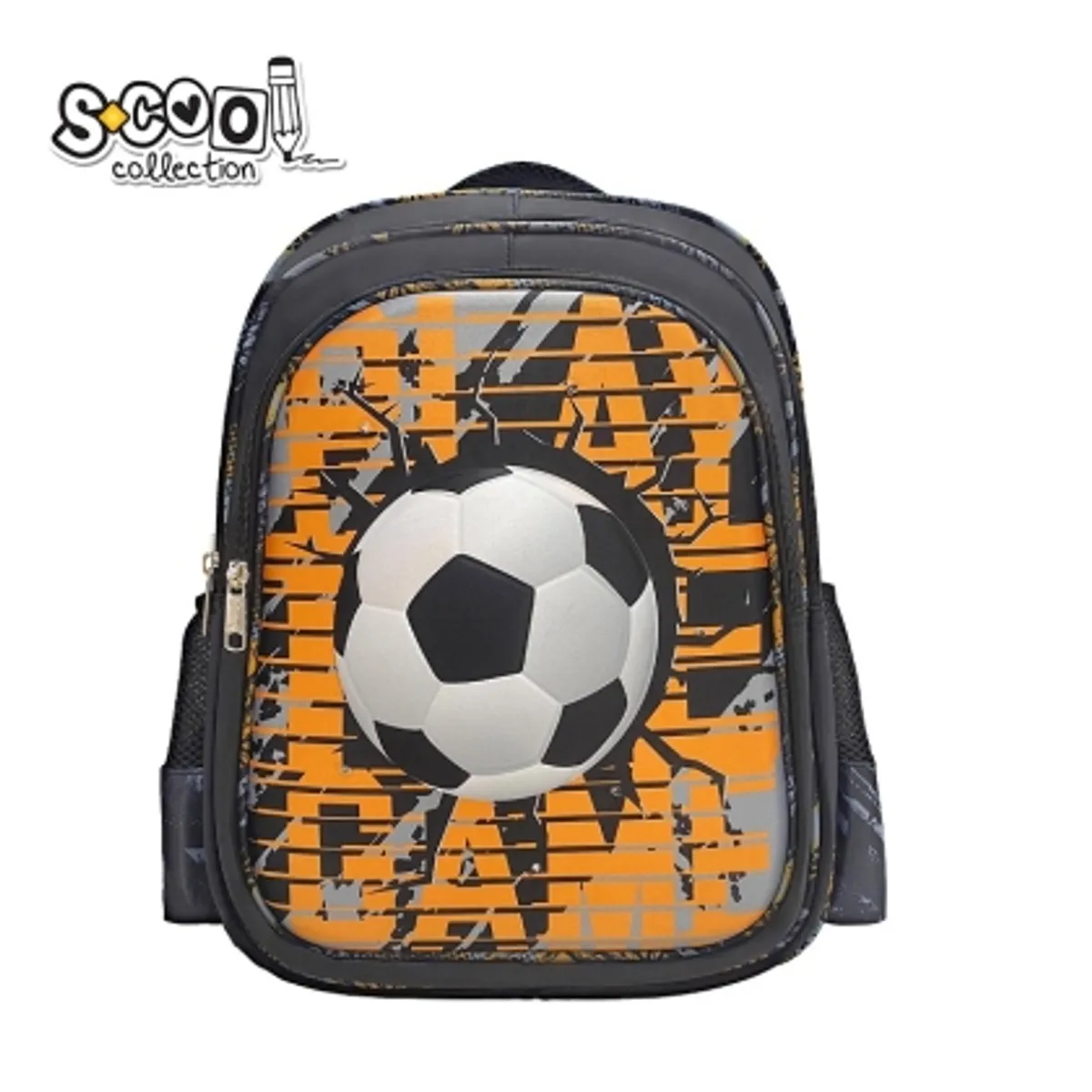 Раница S-COOL FOOTBALL, 3D EVA, с LED светлини, 25L — снимка 1