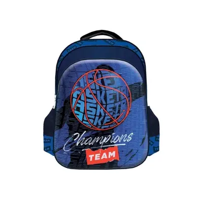 Корица на „Раница S-COOL BASKETBALL, 3D EVA, с LED светлини, 25L"