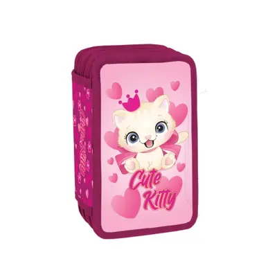 Корица на „Несесер с 3 ципа S-COOL® CUTE KITTY, 39 части"
