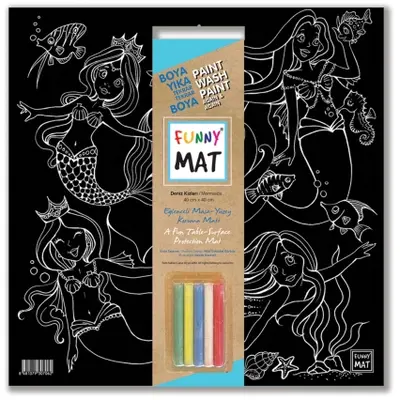 Корица на „Подложка за оцветяване Funny Mat "РУСАЛКИ"“