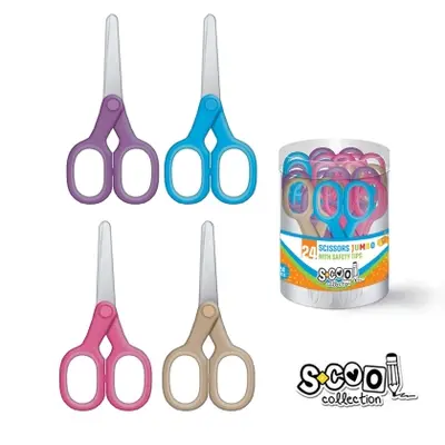 Корица на „Ножица S-COOL® 13,5 cm, линийка върху острието“