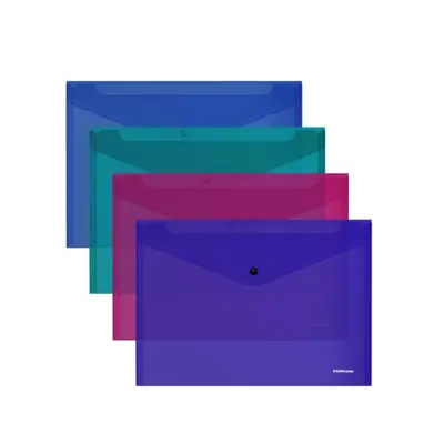 Корица на „Папка с копче ErichKrause® Glossy Vivid А4“