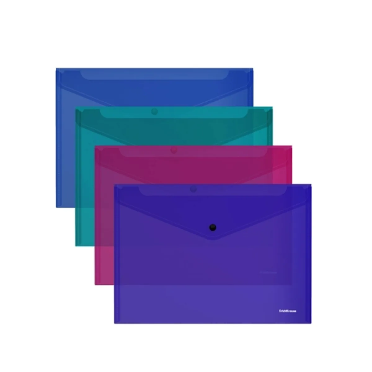 Папка с копче ErichKrause® Glossy Vivid А4