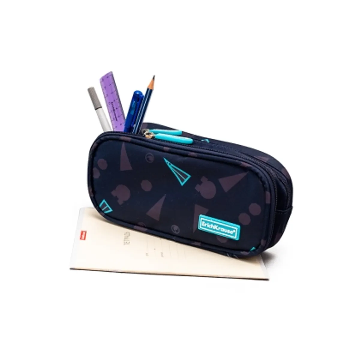 Несесер ErichKrause® Blue Style с 2 отделения — снимка 2