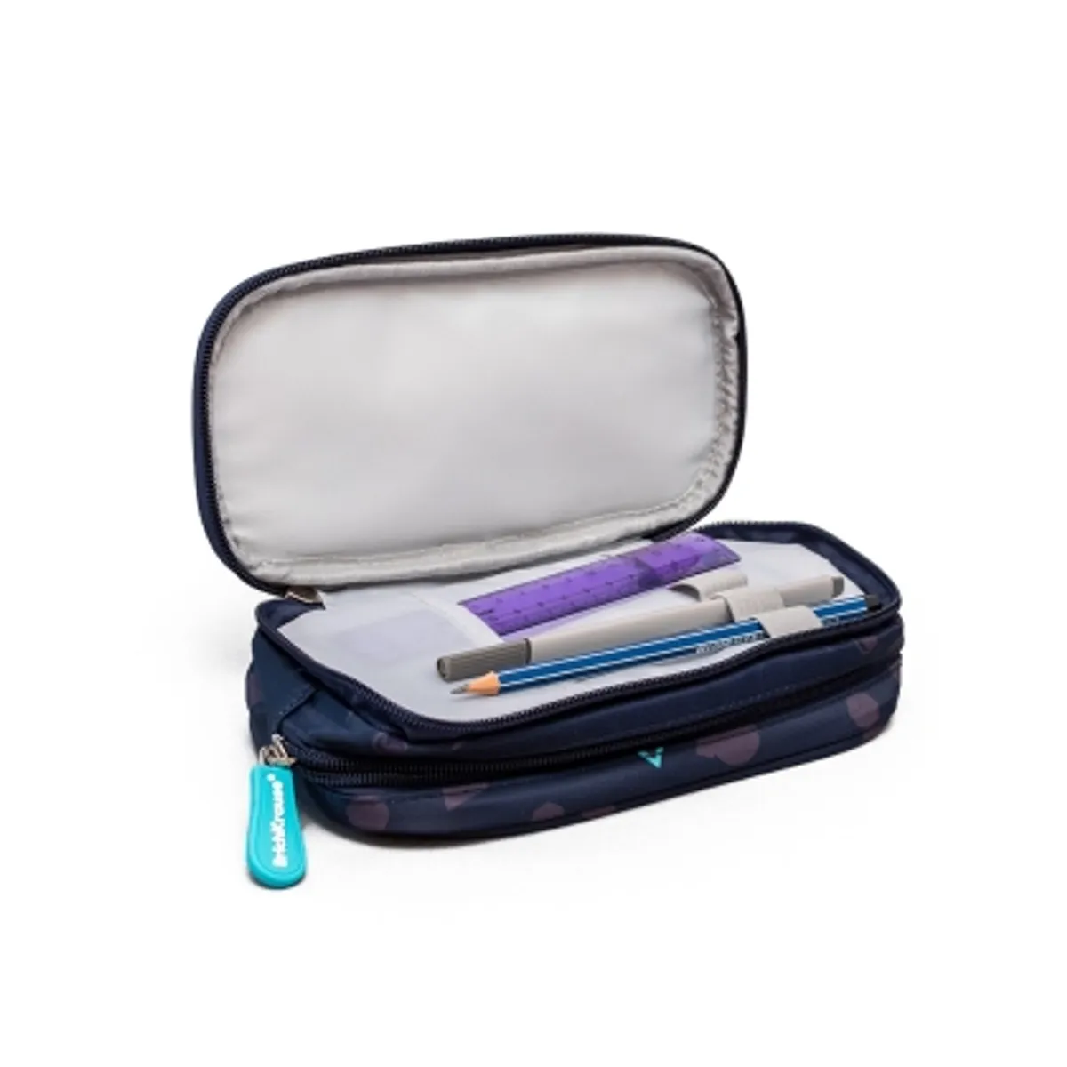 Несесер ErichKrause® Blue Style с 2 отделения — снимка 3