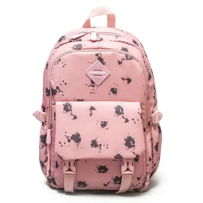 Корица на „Раница ErichKrause® SchoolLine Spots on Pink, 24L"