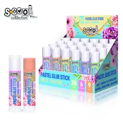 Корица на „Сухо лепило стик S-COOL PASTEL 9 гр.“