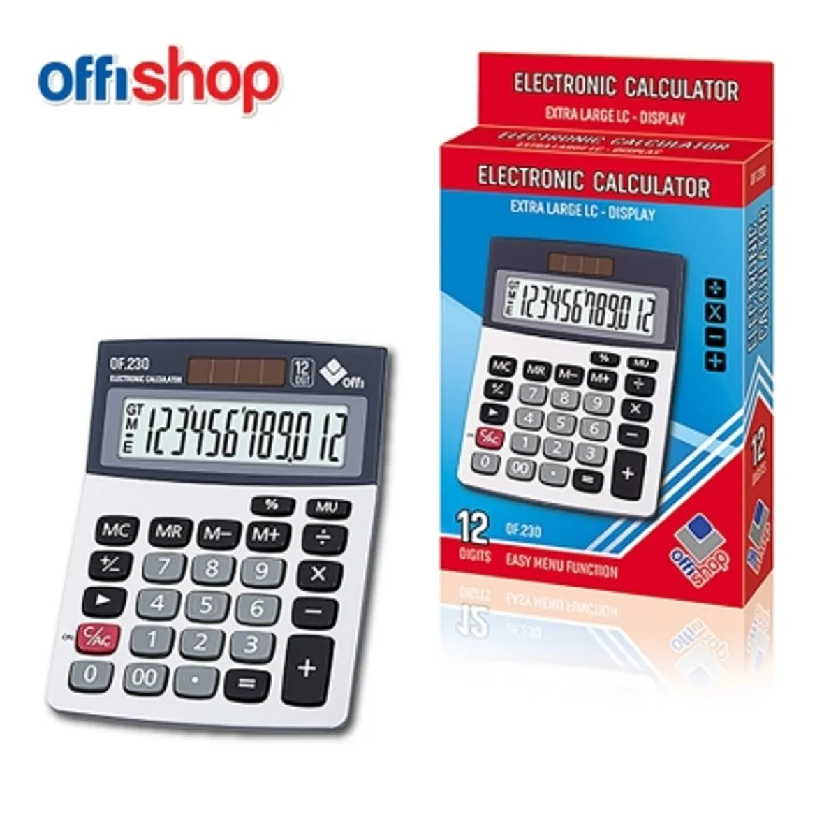 Калкулатор OFFISHOP 12 разряден OF230 — снимка 1